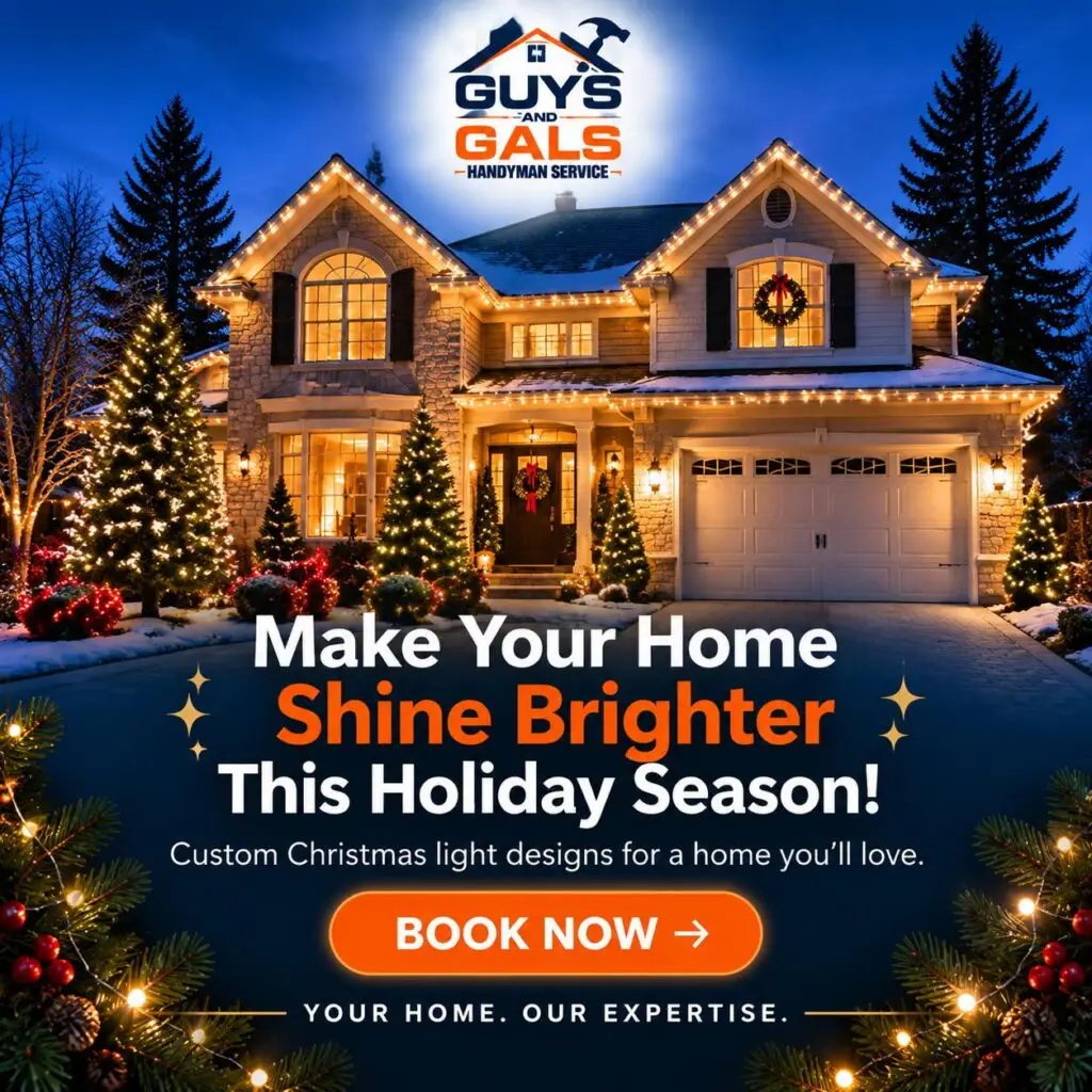 Christmass Lighting Guys and Gals Handyman Service Woodstock/Marietta/Roswell Handyman Services and Remodeler